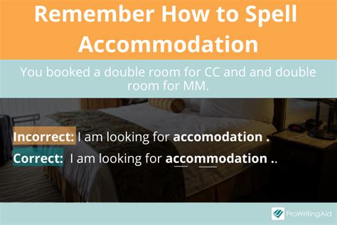 accommodations meaning words.